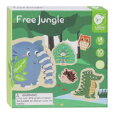 Klassisk verdenspuslespilsjungle, 10 dele.