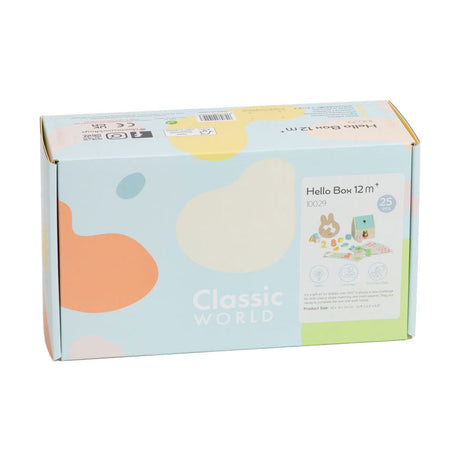 Lobbes toys bv classic world baby hej legetøjsboks 12-18 mdr