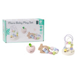 Klassisk World Wooden Baby Play Set Mara, 3 stykker.