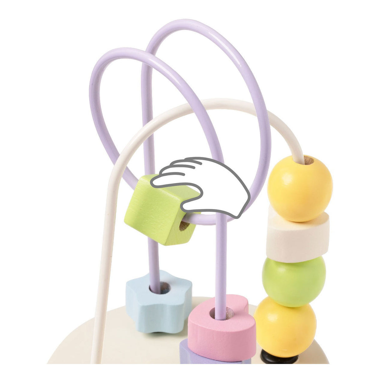 Klassisk World Wooden Baby Play Set Mara, 3 stykker.