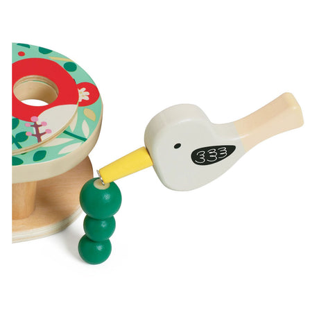 Klassisk World Doctor Word Pecker Wooden Catching Game, 13 pcs,