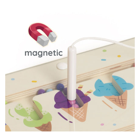 Klassisk verden træ pædagogisk farve matchende spil is magnetisk.