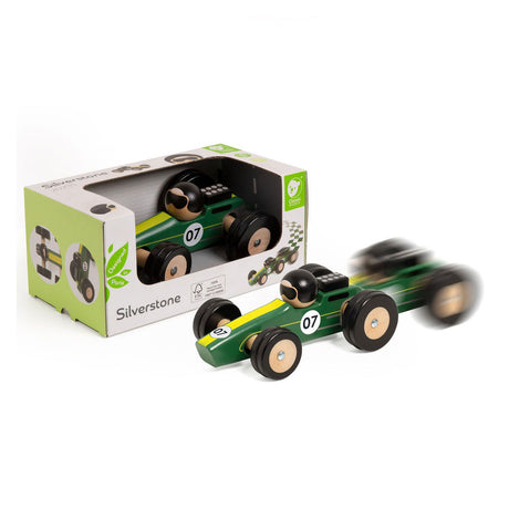 Lobbes Toys BV Classic World trælegetøjsbil Silverstone