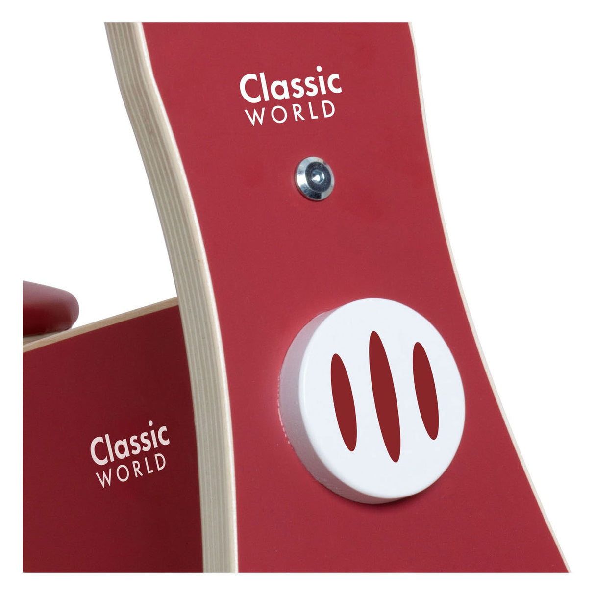 Classic World World Wooden Bordeaux Rød