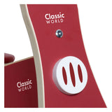 Classic World World Wooden Bordeaux Rød
