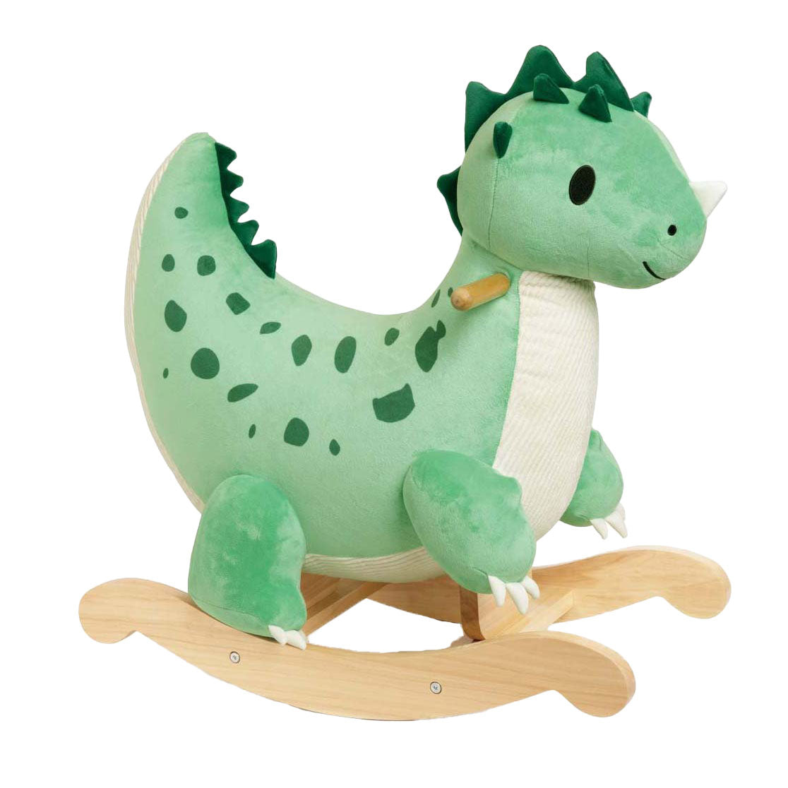 Klassisk gyngehestedinosaur i træ i verden