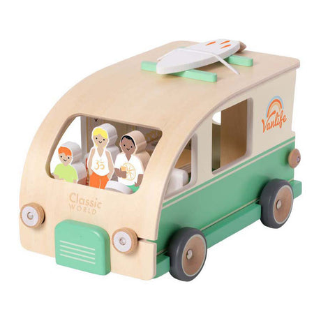 Classic world houten camper met accesoires - 9dlg.