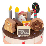 Classic world houten chocolade taart