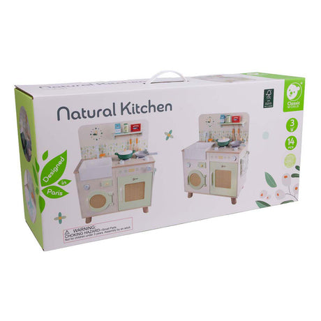 Classic world houten keuken met accessoires - 14dlg.