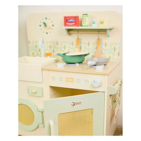 Classic world houten keuken met accessoires - 14dlg.