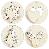 Creativ virksomhed https: www.cchobby.nl 2-in-1-hanging-decorations-d-7-cm-hole size-3-mm-thickness-4-mm-8-piece-1-box