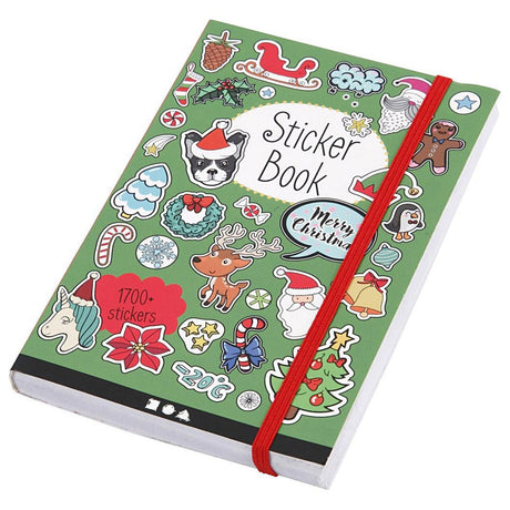 Kreativ virksomhed https: www.cchobby.nl klistermærke bog-julemotiver-størrelse-11-5x17-cm-ca-1700-stykke-76-ark-1-stykke