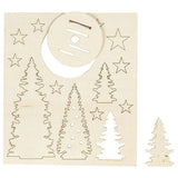 Creativ virksomhed https: www.cchobby.nl diy-wooden-figures-christmas-trees-l-20-cm-w-17-cm-thickness-3-mm-1-box