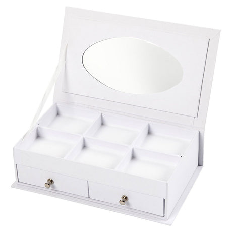 Creativ virksomhed https: www.cchobby.nl smykkeskrin-size-18x10-5x5-cm-white-1-piece