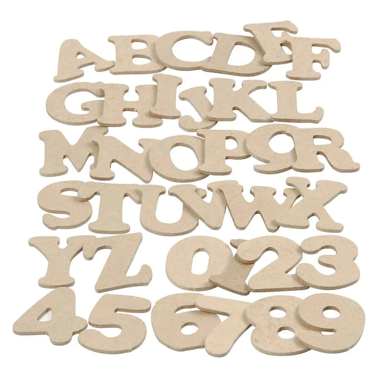 Creativ virksomhed https: www.cchobby.nl træ-bogstaver-numre-h-4-cm-tykkelse-2-5-mm-288-stykke-1-kasse