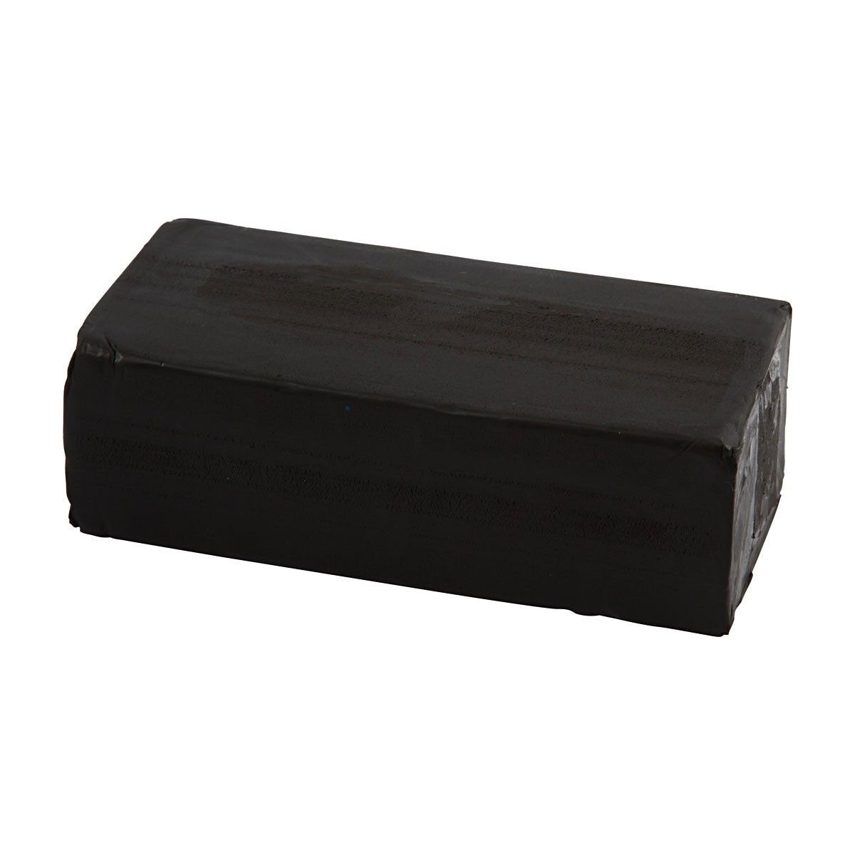 Creativ company soft clay - sort, 500gr.