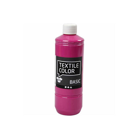 Creativ firma tekstilmaling - pink, 500ml