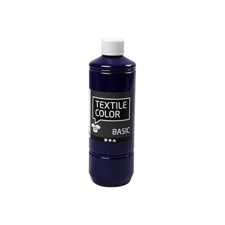 Creativ firma tekstilmaling - strålende blå, 500ml
