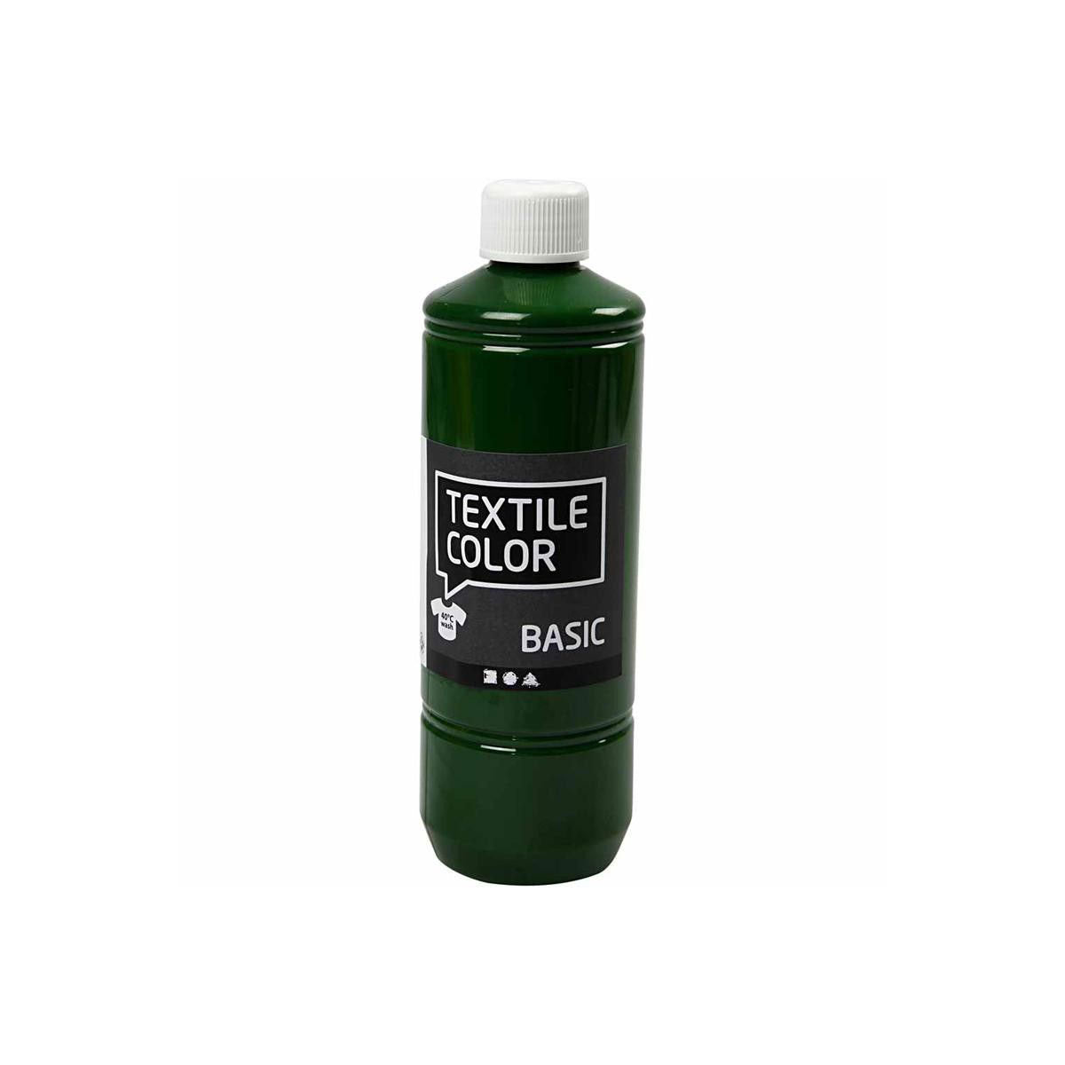 Creativ firma tekstilmaling - græsgrøn, 500ml
