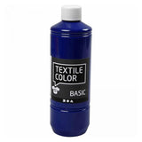 Creativ firma tekstilmaling - primærfarver, 5x500ml