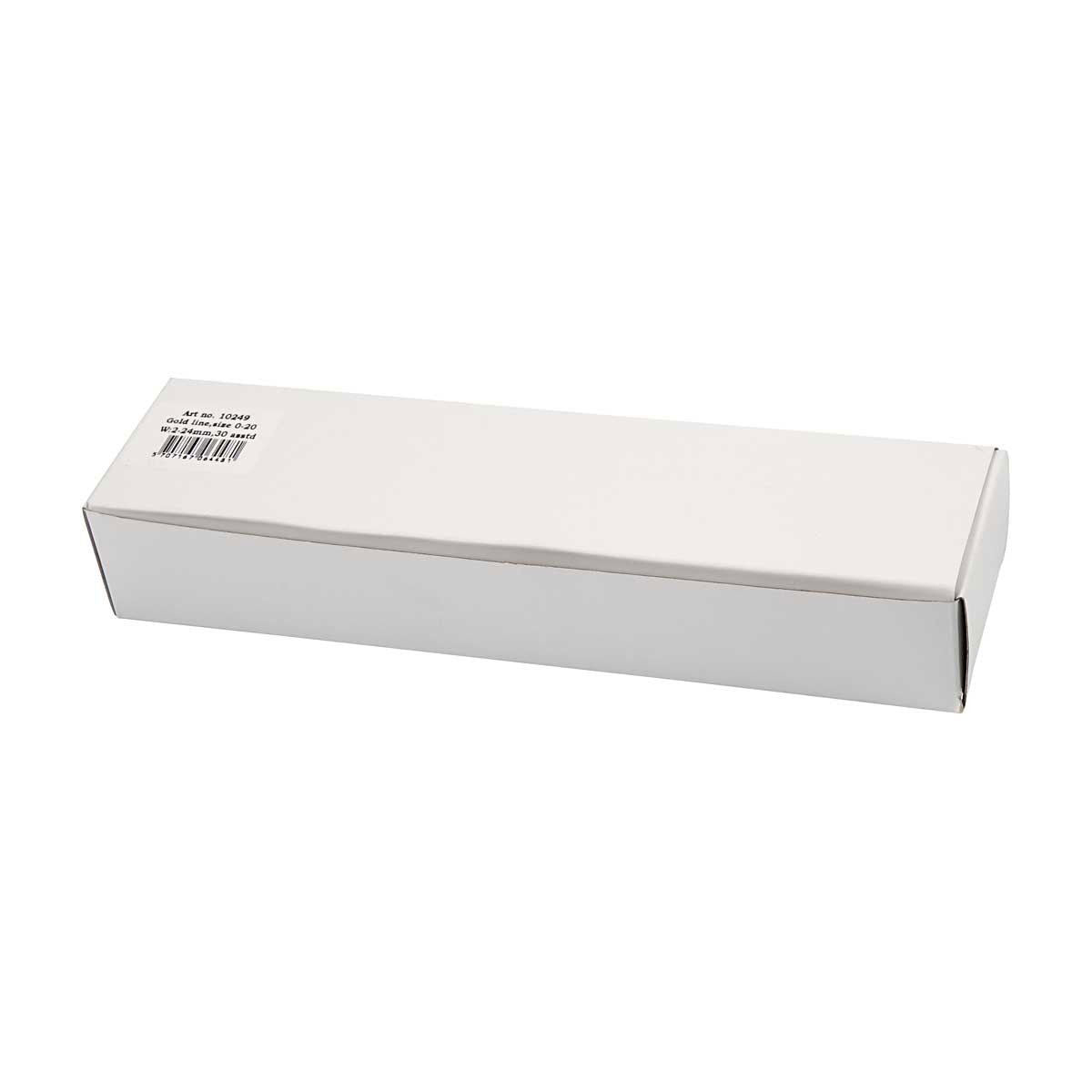 Creativ virksomhed https: www.cchobby.nl gold-line-penselen-afm-0-2-4-8-12-16-20-l-17-21-cm-b-2-22-mm-flat-30-piece-1-box