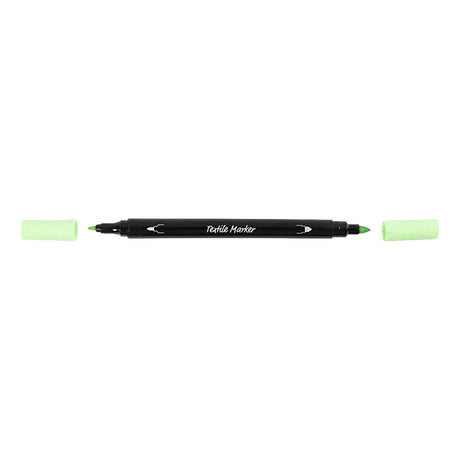 Creativ firma tekstil tuscher, stregbredde 2,3 + 3,6 mm, ekstra farver, 20 stk 1 æske