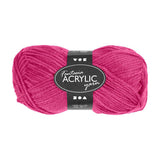 Creativ company akrylgarn neon - neon pink, 50gr