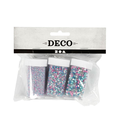 Creativ company mini glassten, 3x45 gram