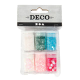 Creativ Company glitter og paljetter, 6x5 gram