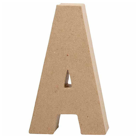 Creativ firmabogstav papmaché - a, 20,5cm