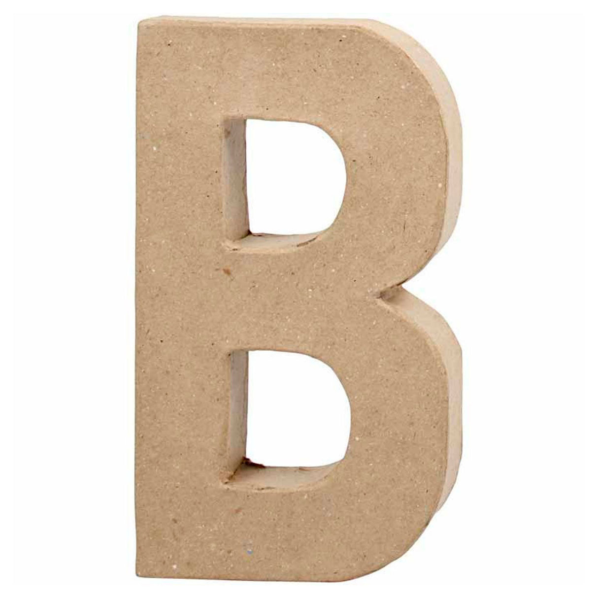 Creativ firmabogstav papmaché - b, 20,5 cm