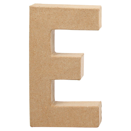 Creativ firmabrev papmaché - e, 20,5cm