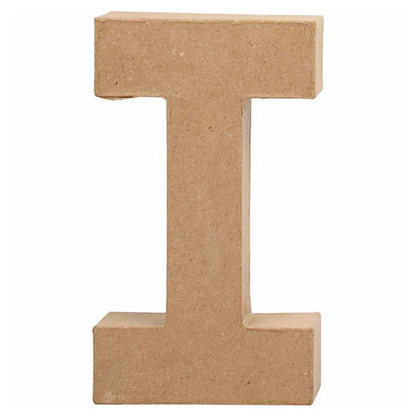 Creativ firmabrev papmaché - i, 20,5cm