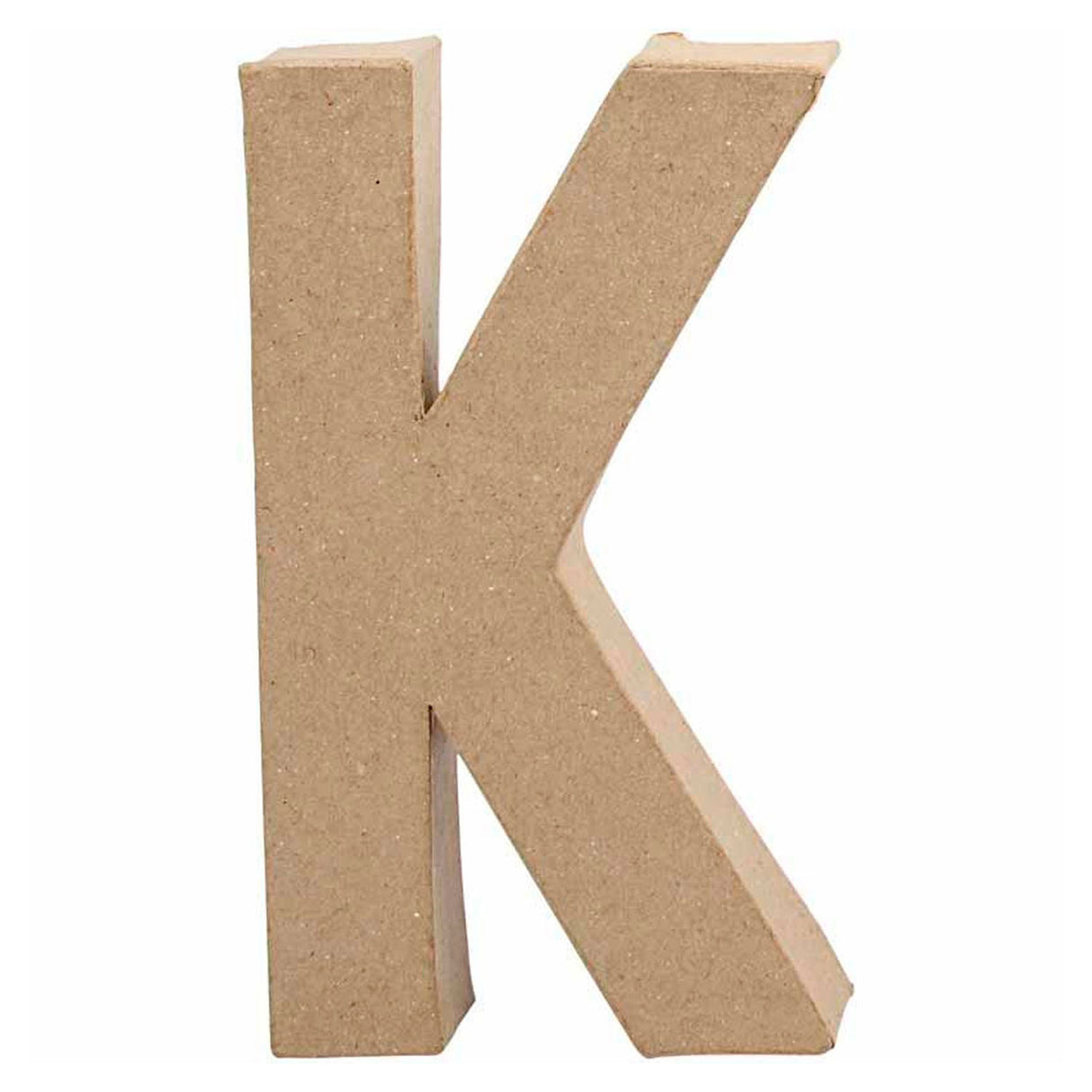 Creativ firmabrev papmaché - k, 20,5cm