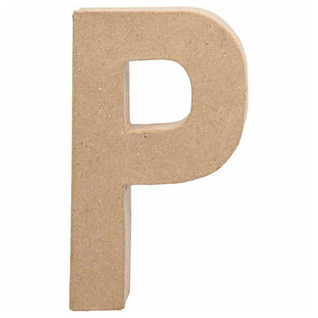 Creativ firmabrev papmaché - p, 20,5cm