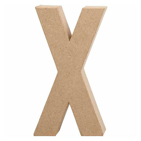 Creativ firmabrev papmaché - x, 20,5 cm