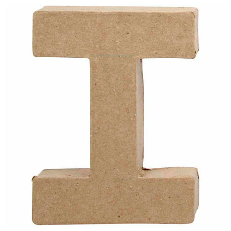 Creativ firmabrev papmaché - i, 10cm