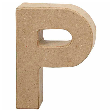 Creativ firmabrev papmaché - p, 10cm