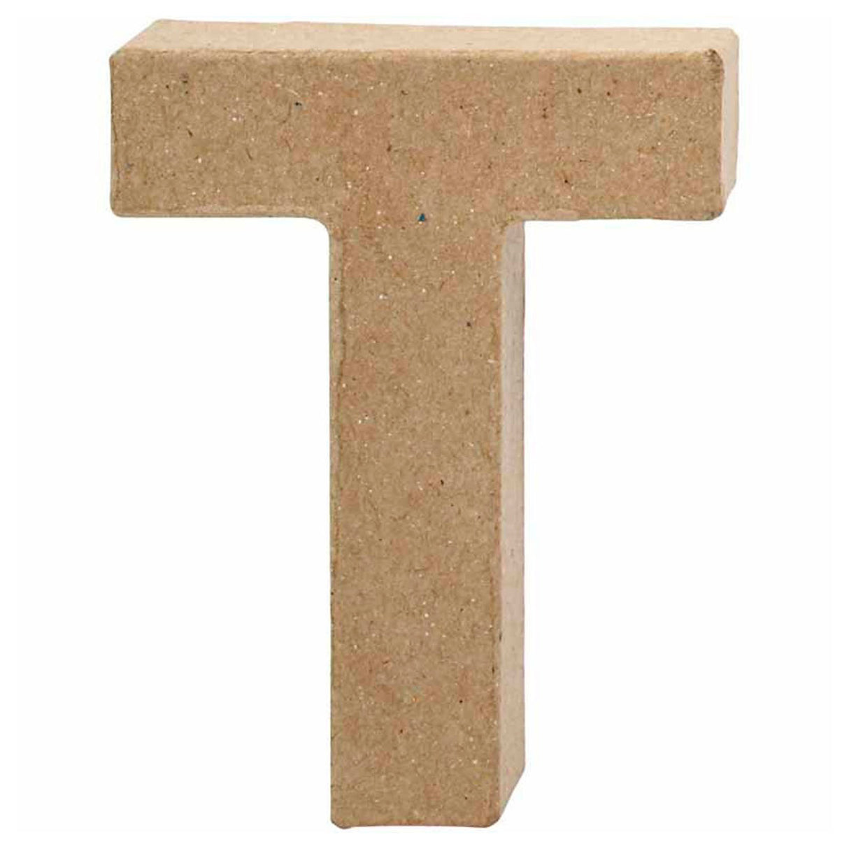 Creativ firmabrev papmaché - t, 10cm