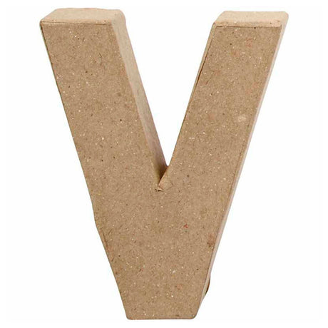 Creativ firmabrev papmaché - v, 10cm