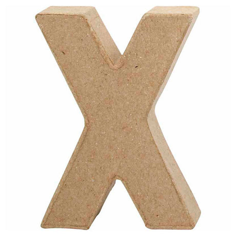 Creativ firmabrev papmaché - x, 10cm