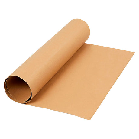 Creativ company imiteret læder papir lysebrunt, 1mtr.