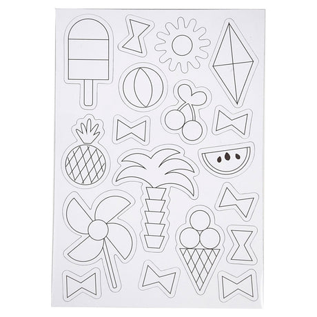 Creativ firma farve dine egne magneter - sommer