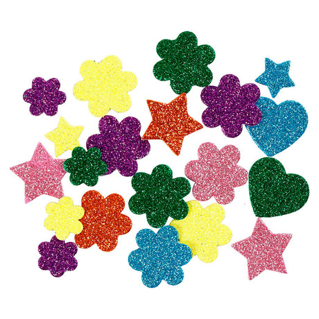 Kreativ virksomhed https: www.cchobby.nl foam-figures-stars-flowers-and-hearts-d-19-29-mm-100-div-1-doos
