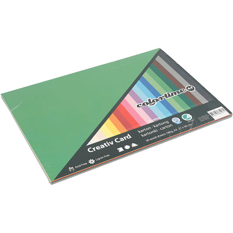 Creativ virksomhed https: www.cchobby.nl farvet-pap-a4-ark-210x297-mm-180-gr-diverse-colours-30-div-vellen-1-doos