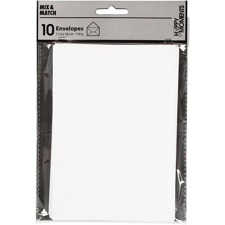 Creativ virksomhed https: www.cchobby.nl envelopes-size-envelope-11-5x16-cm-110-white-10-piece-1-box