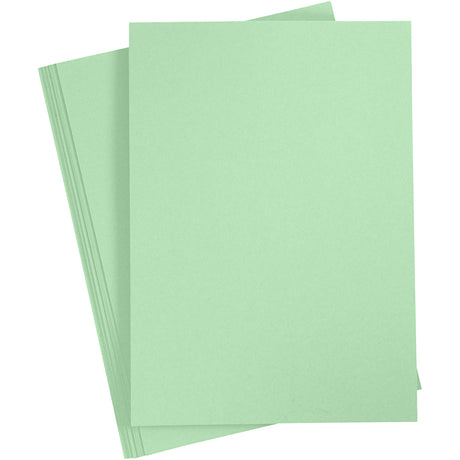 Creativ firmapapir lysegrøn a4 80gr, 20 stk.