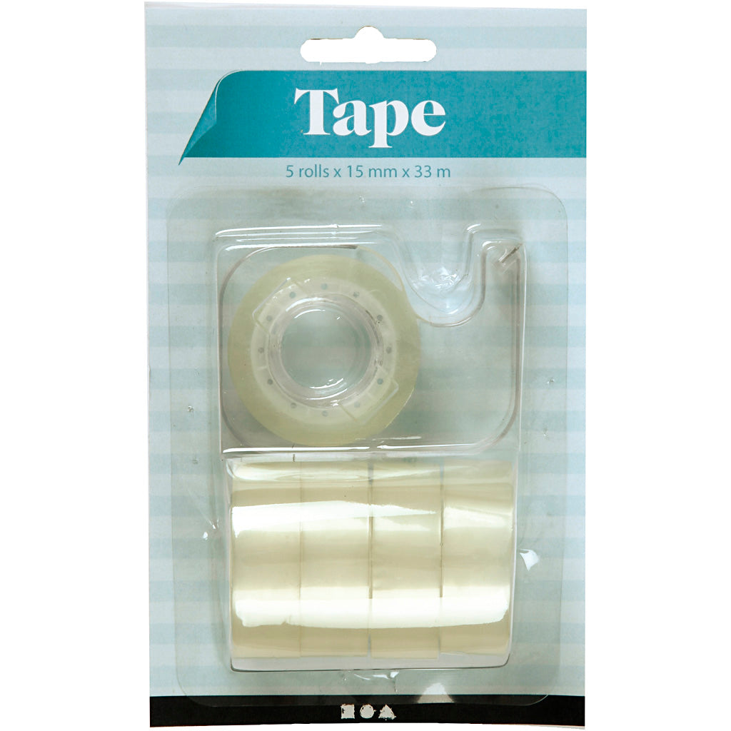 Creativ Company klæbende tape med indehaver