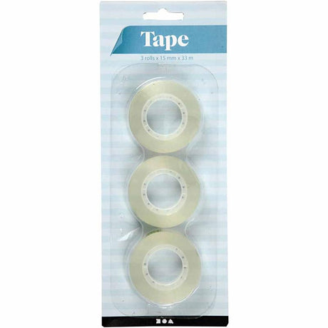 Creativ virksomhed https: www.cchobby.nl selvklæbende tape-b-15-mm-99-m-3x33-m-1-doos