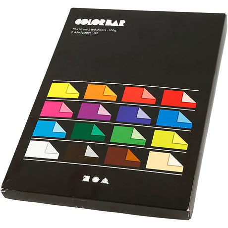 Creativ virksomhed https: www.cchobby.nl color-bar-paper-a4-vel-210x297-mm-100-gr-diverse-colours-16x10-vel-1-doos